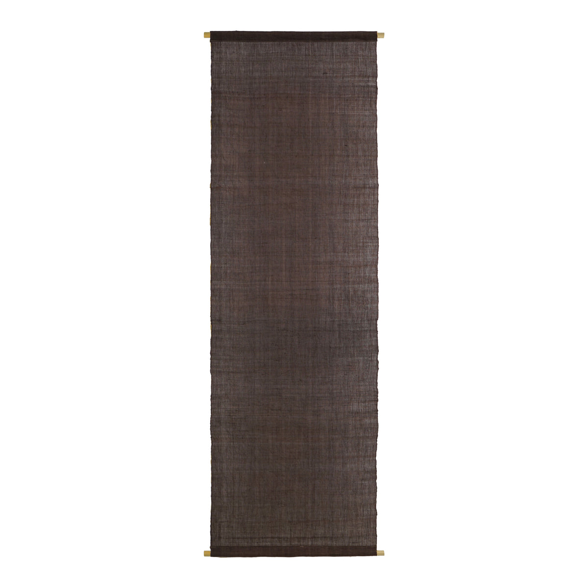 alternate view of Ramie Ombre — Plum Grey in a styled interior