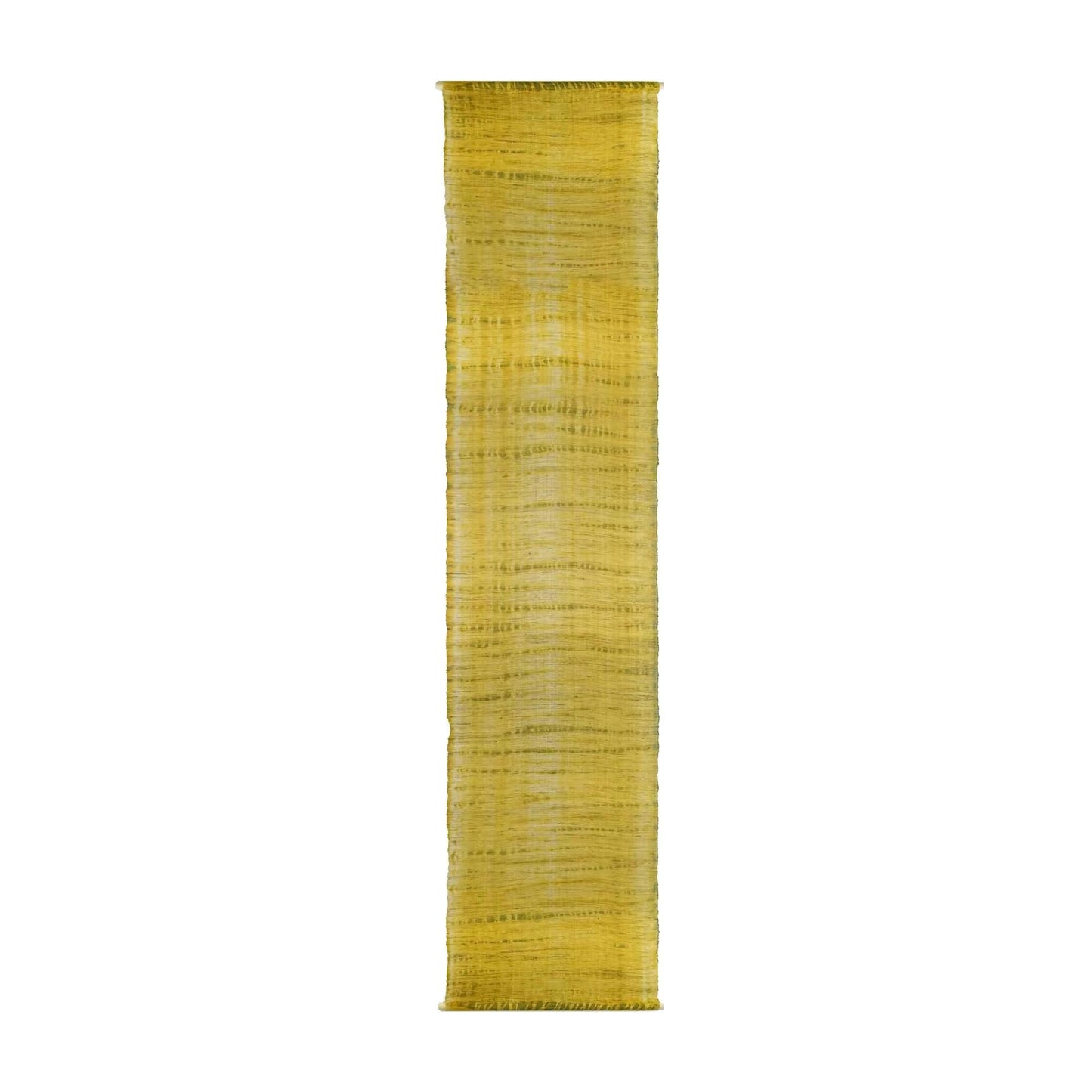 alternate view of Ramie Ombre — Golden Yellow in a styled interior