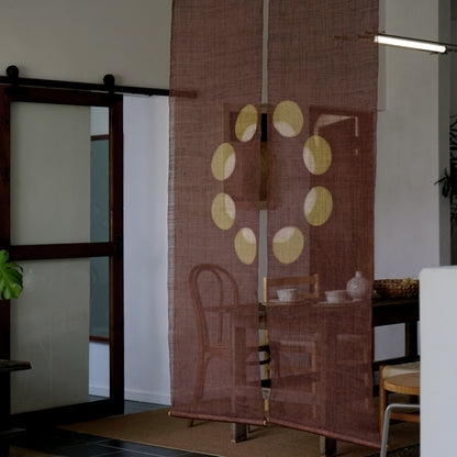 Ramie Cloth Panel — Chestnut Ring