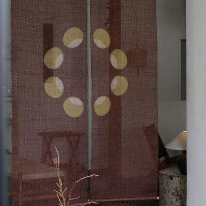 Ramie Cloth Panel — Chestnut Ring