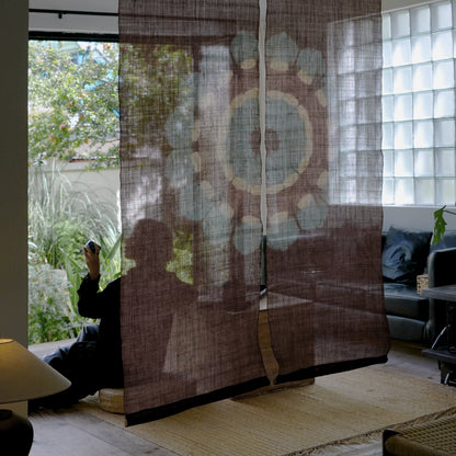 Ramie Cloth Panel — Dove Ring