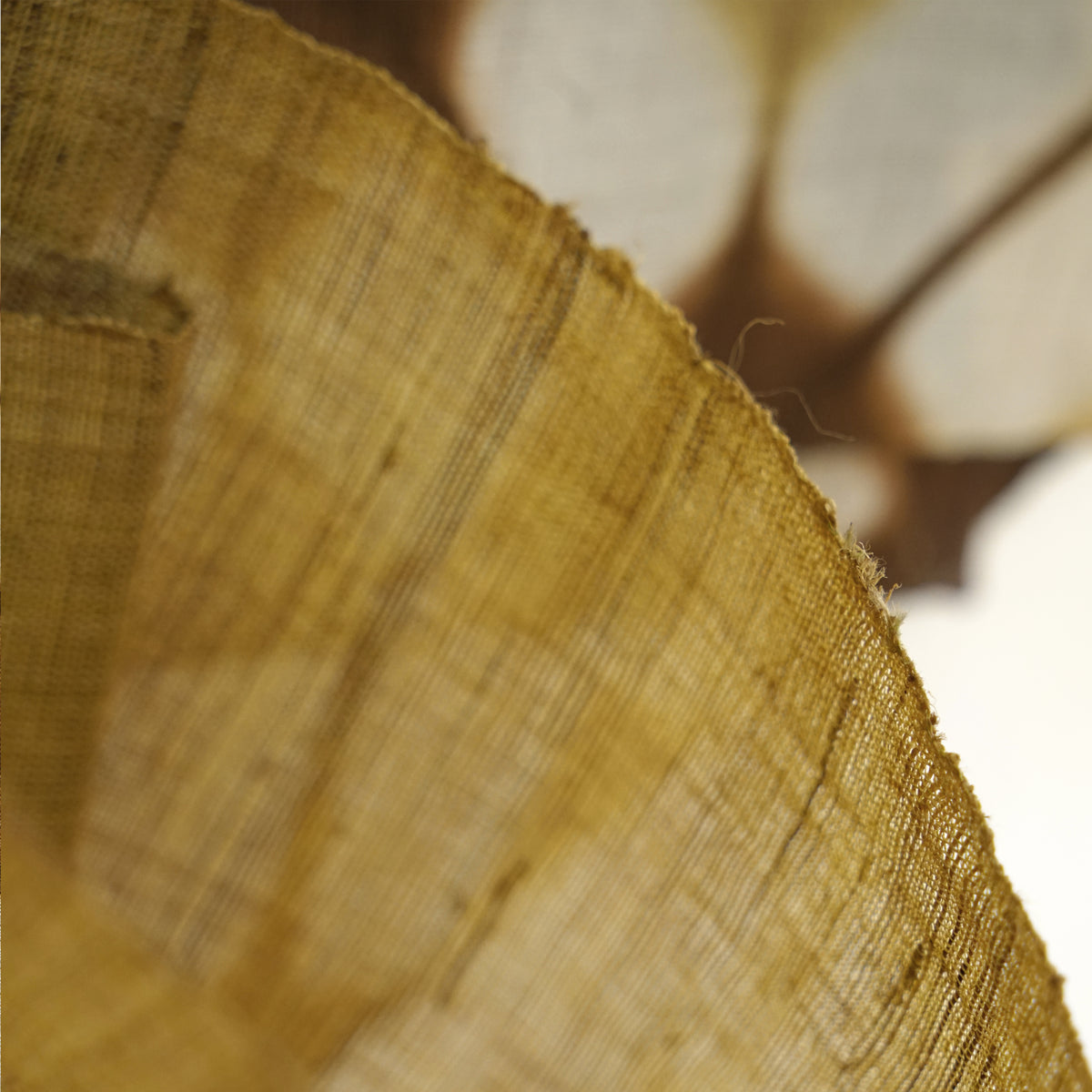 Ramie Cloth Panel — Earth Pair