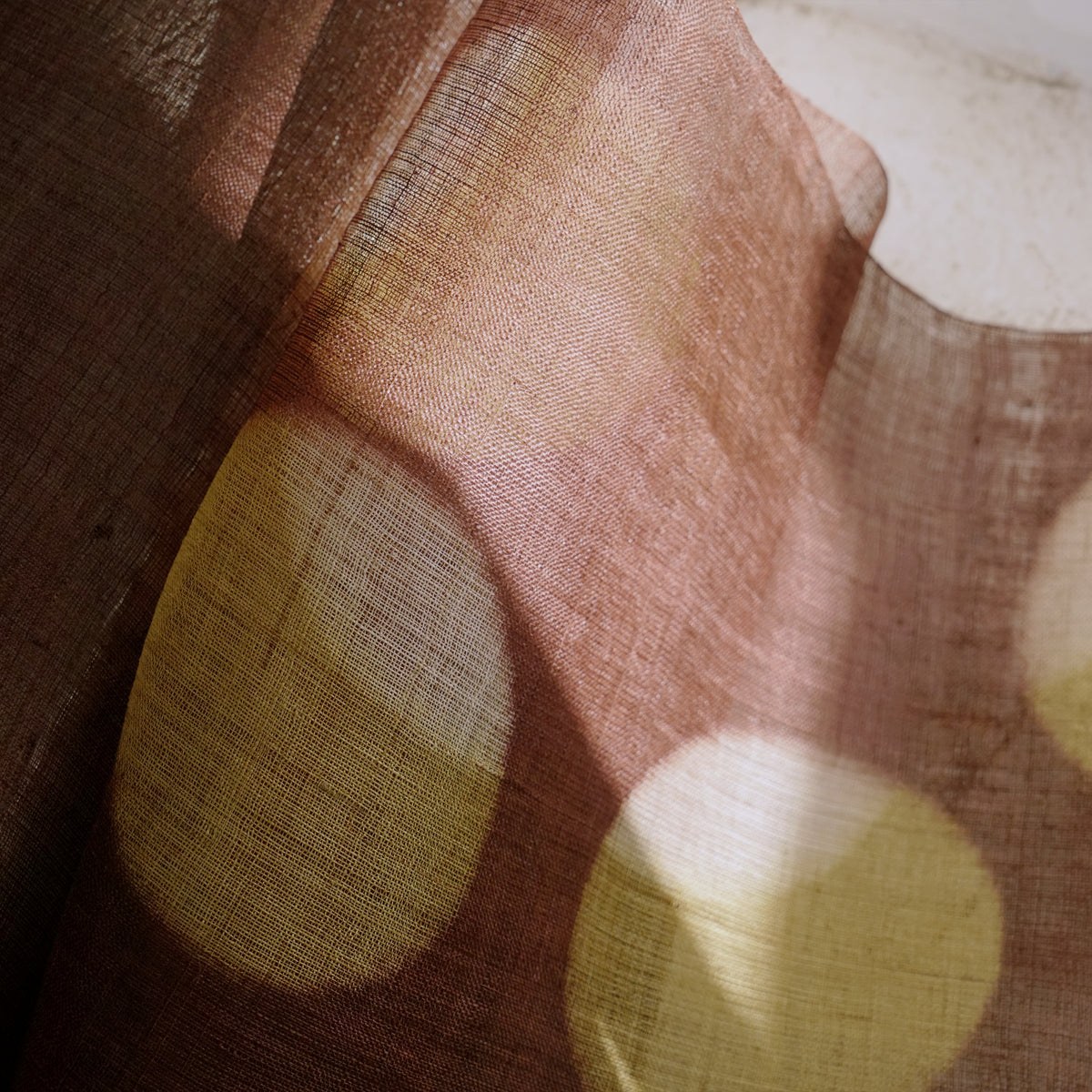 Ramie Cloth Panel — Chestnut Ring
