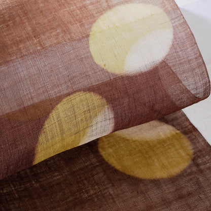 Ramie Cloth Panel — Chestnut Ring
