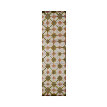 Ramie Cloth Panel — Ochre Duo