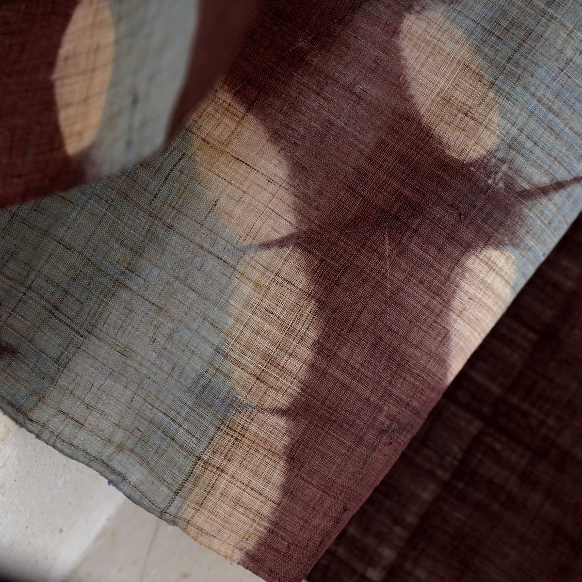 Ramie Cloth Panel — Dove Ring