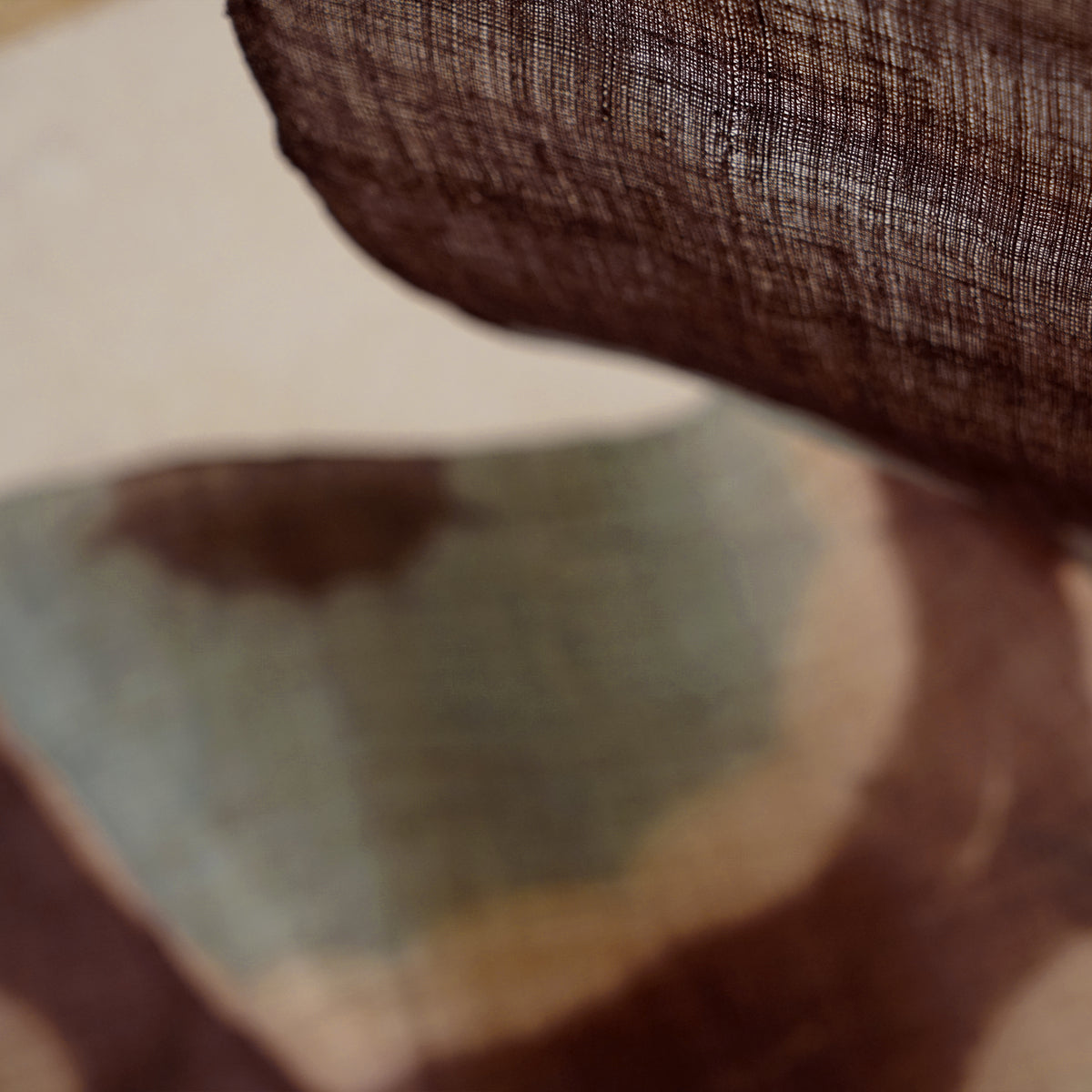 Ramie Cloth Panel — Dove Ring