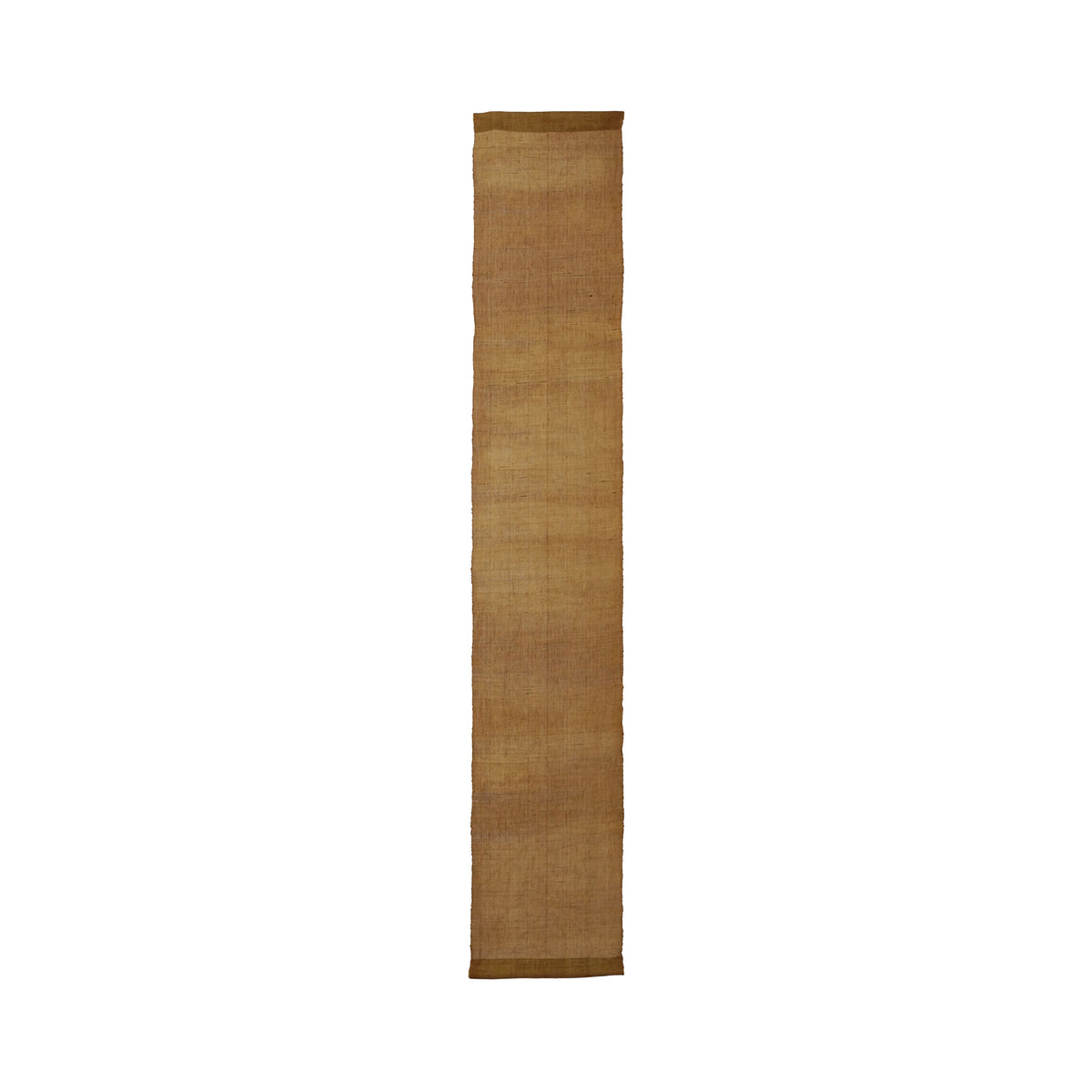 Schmaler Wandbehang aus Ramie – Field Grid