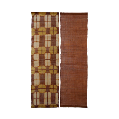 Ramie Cloth Panel — Rust Umber