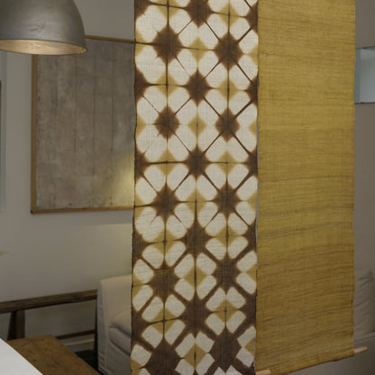 Ramie Cloth Panel — Earth Pair