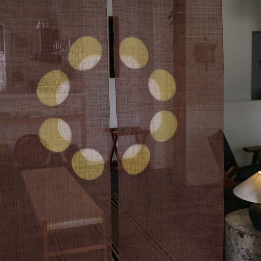 Ramie Cloth Panel — Chestnut Ring