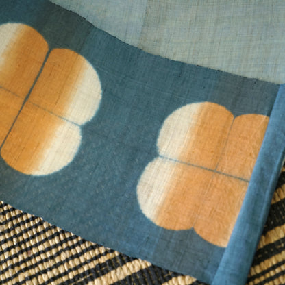 Schmaler Wandbehang aus Ramie – Field Grid