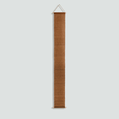 flat-lay of Narrow Ramie — Circles showing the long narrow form and pattern