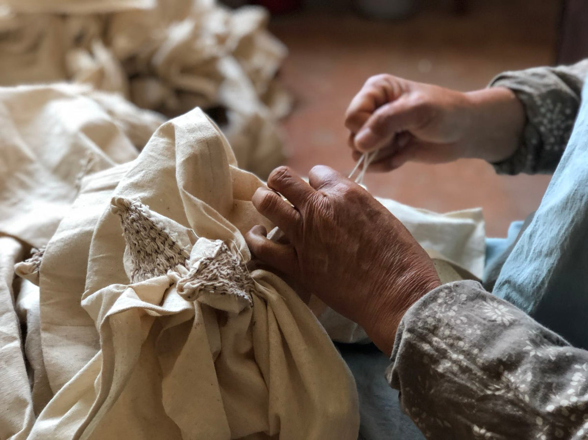 LiBu hand-dyeing craft process - artwork image