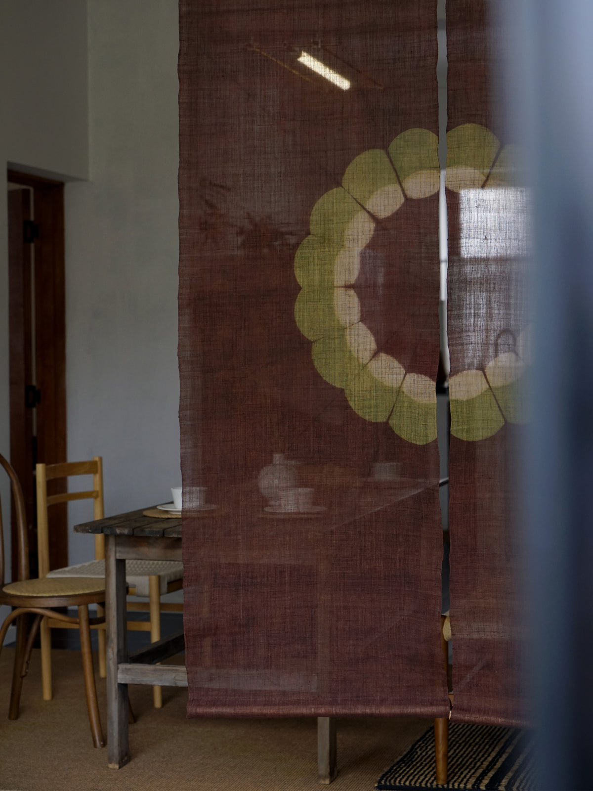 Ramie Cloth Panel — Kernel Ring