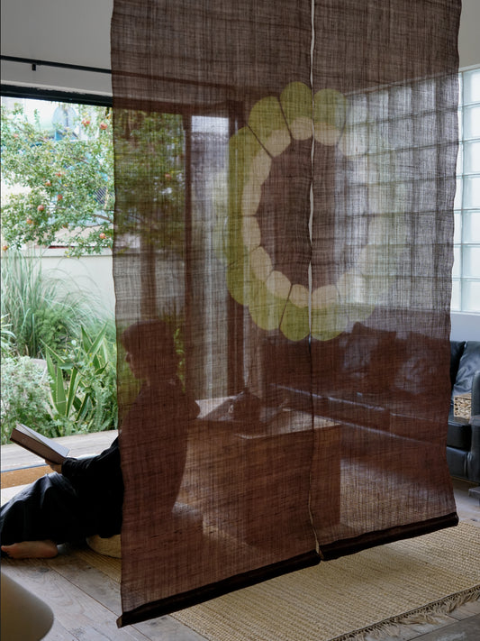 Ramie Cloth Panel — Kernel Ring