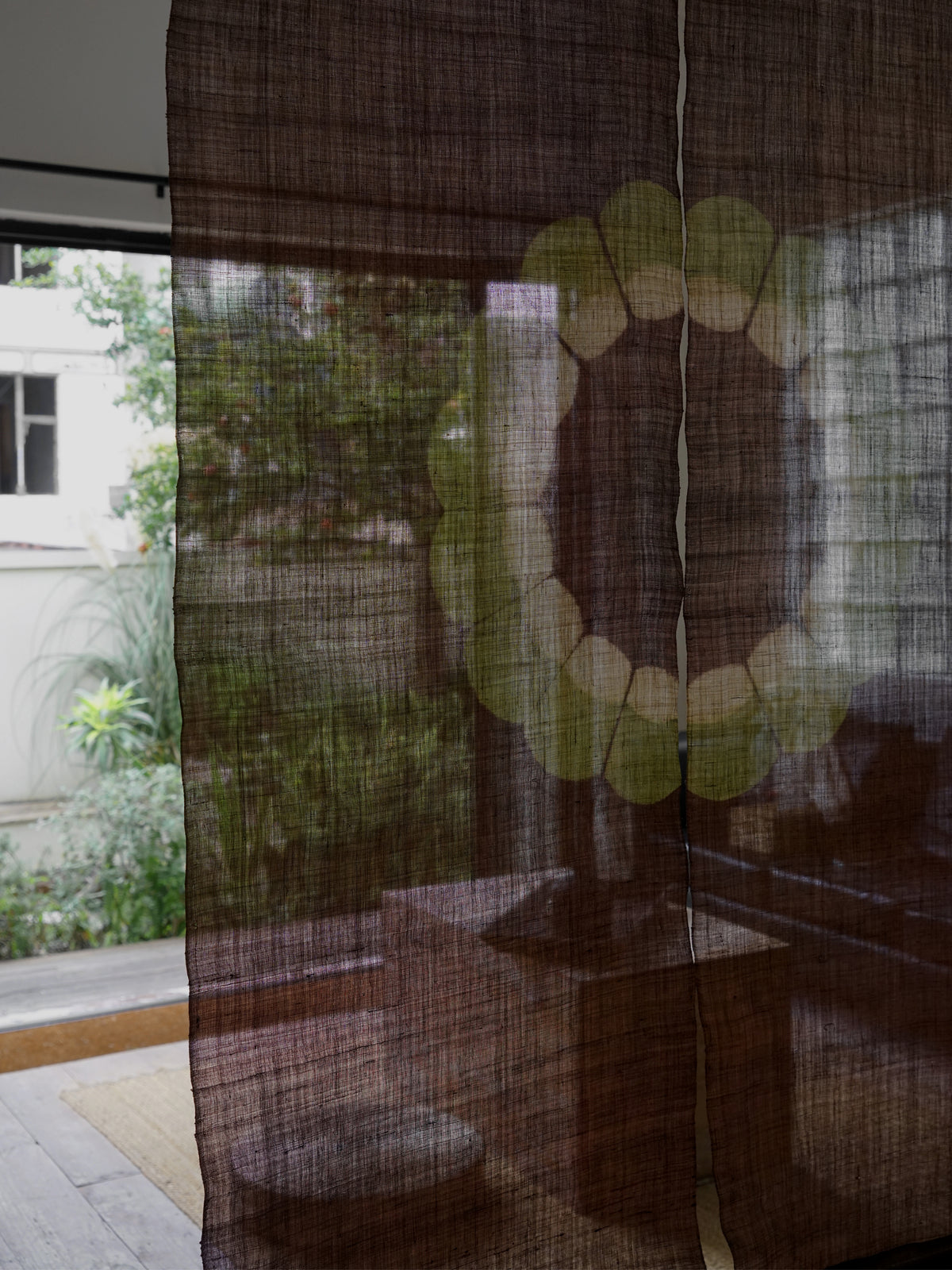 Ramie Cloth Panel — Kernel Ring