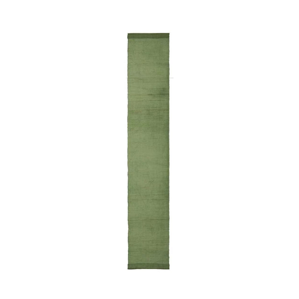 Schmaler Wandbehang aus Ramie – Field Grid
