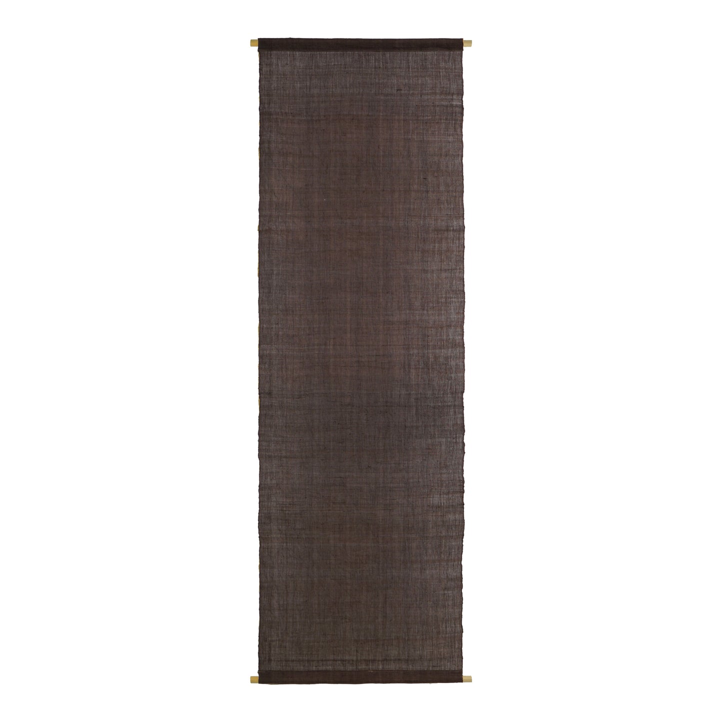 alternate view of Ramie Ombre — Plum Grey in a styled interior