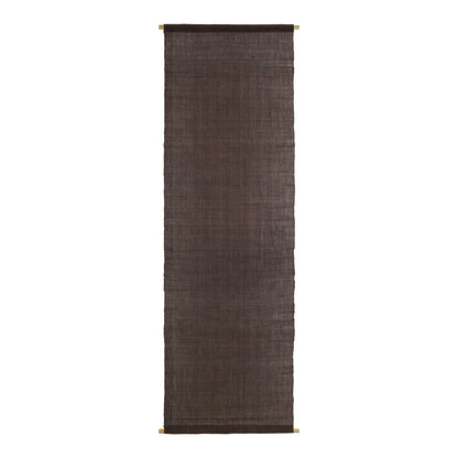 alternate view of Ramie Ombre — Plum Grey in a styled interior