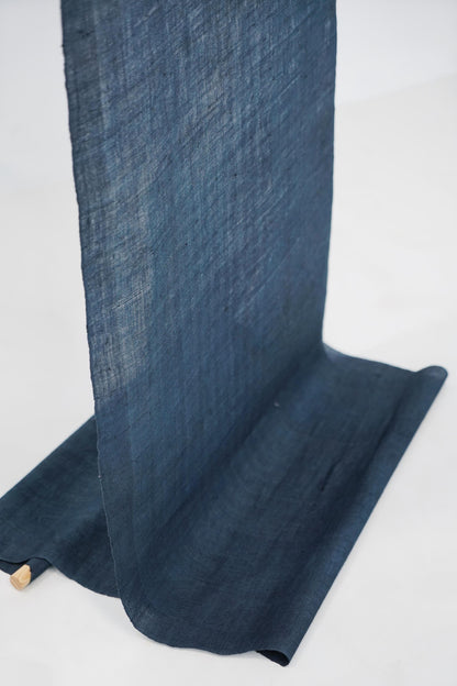 alternate view of Ramie Ombre — Plum Grey in a styled interior