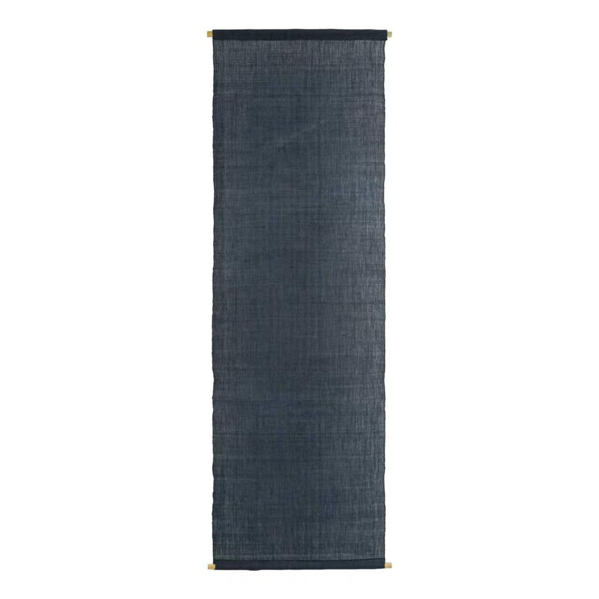 detail view of Ramie Ombre — Plum Grey showing plant-dyed fabric texture