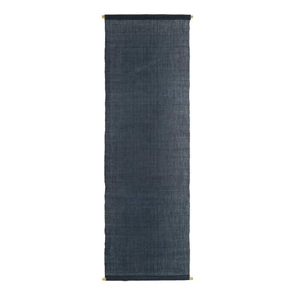 detail view of Ramie Ombre — Plum Grey showing plant-dyed fabric texture