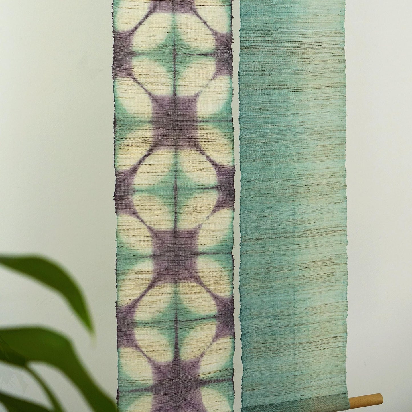 Narrow Ramie — Field Grid arranged in a styled living room setting