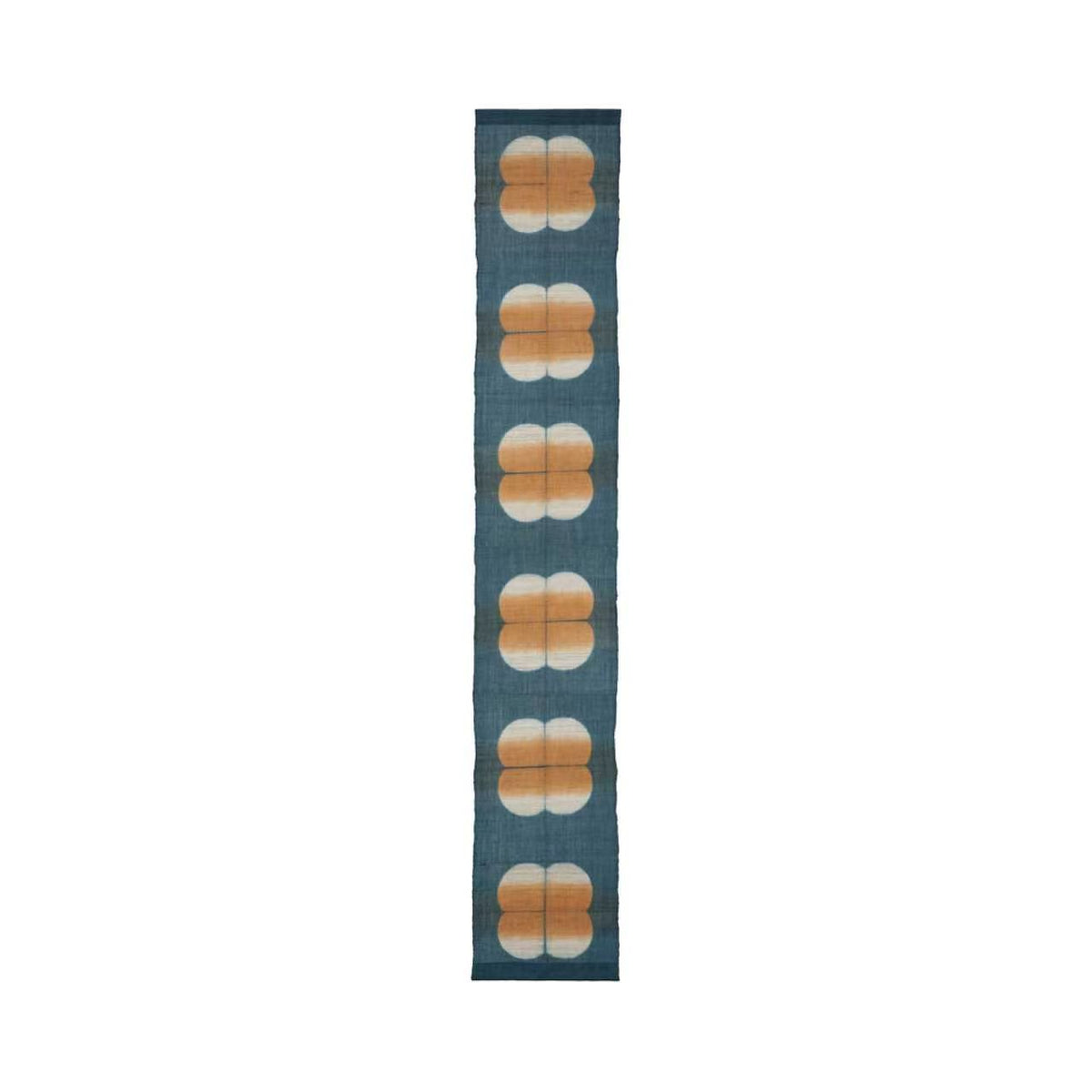 Schmaler Wandbehang aus Ramie – Field Grid