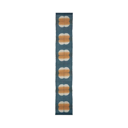 Schmaler Wandbehang aus Ramie – Field Grid