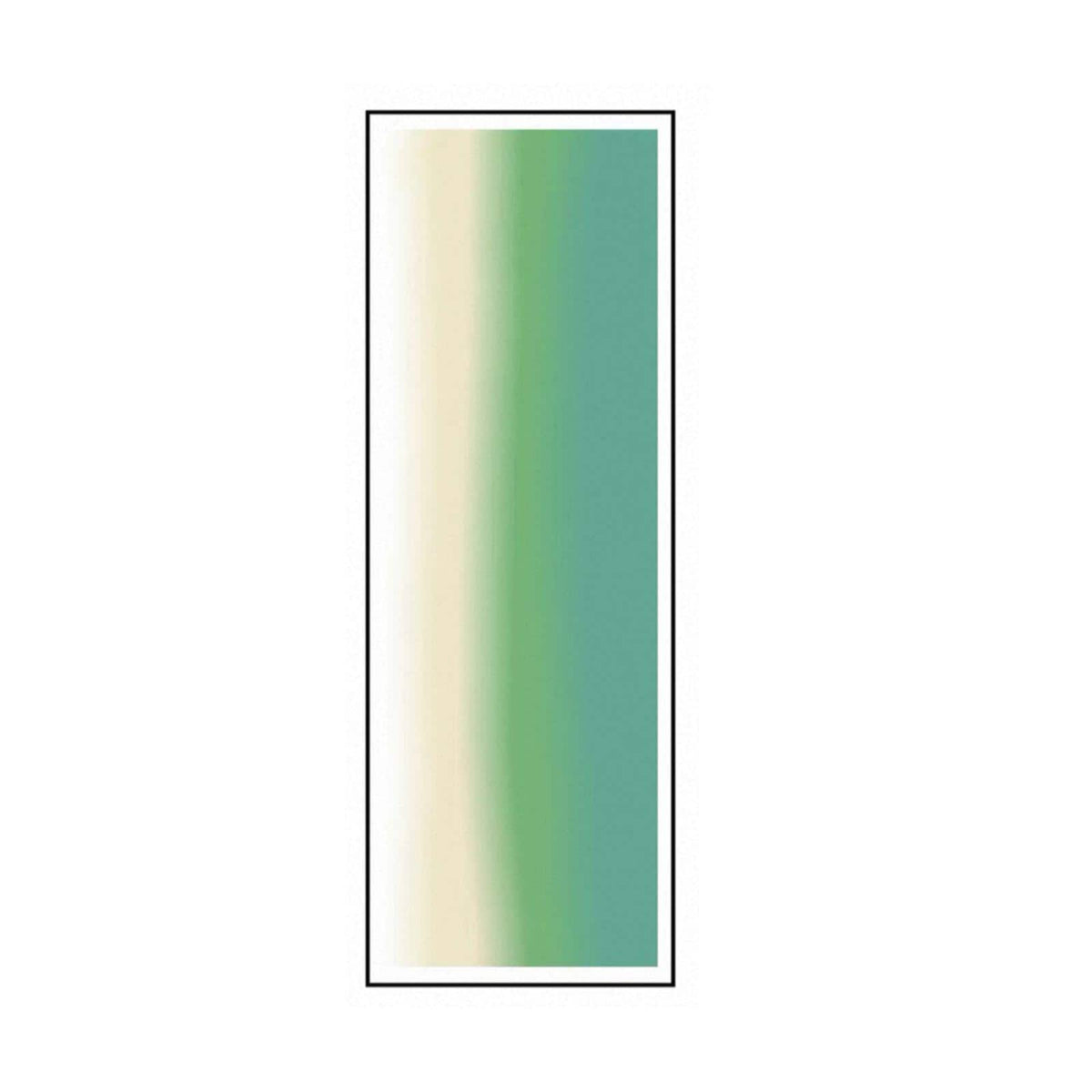 alternate view of Ramie Ombre — Aqua Fade in a styled interior