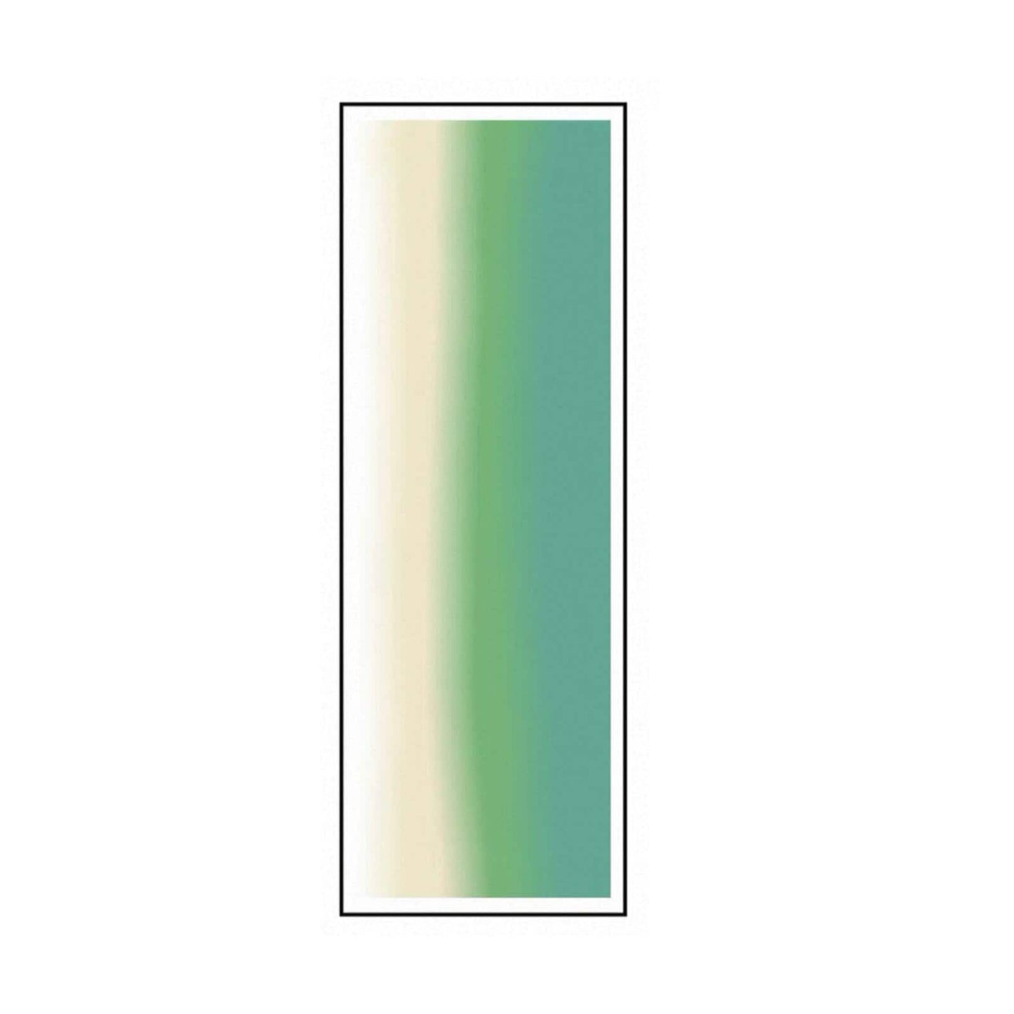 alternate view of Ramie Ombre — Aqua Fade in a styled interior