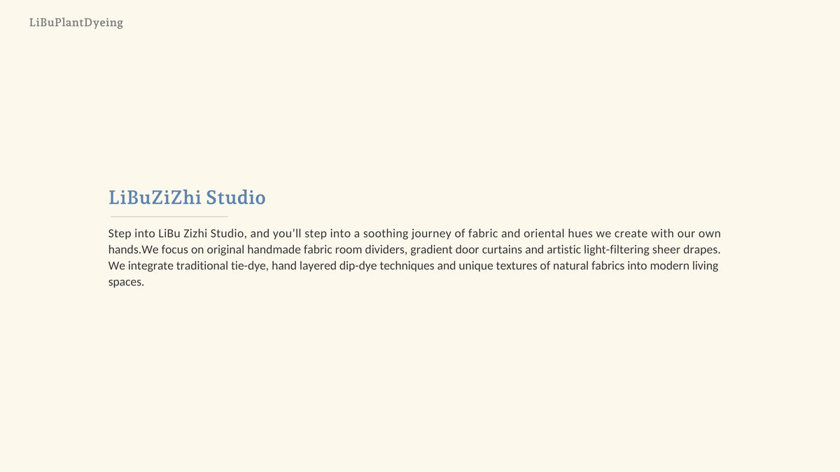 LiBu studio space - full-width artwork image 02